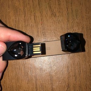 Swarovski USB heart bracelet